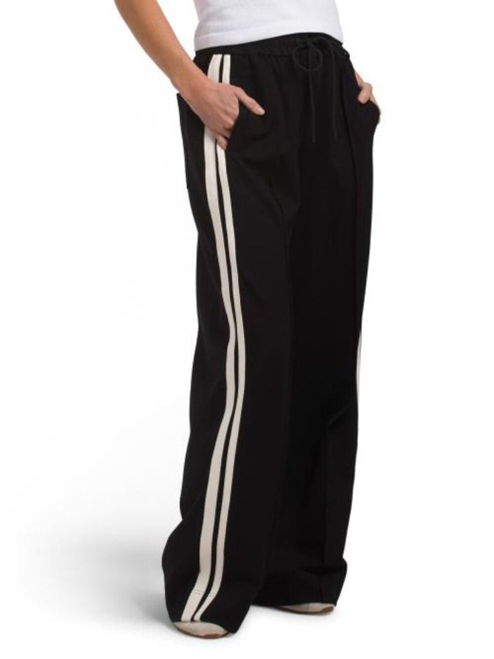 HOUSE OF HARLOW 1960 Pull On Pants With Side Stripes